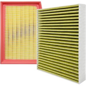 Cabin and Engine Air Filter Fits for 2024 Trax, 2021-2024 Trailblazer, 2020-2024 Encore GX, Fits CF11966, CA12814, 42712666