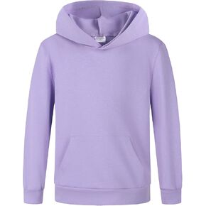 Spring&Gege Boys Lightweight Pullover Hoodies Long Sleeve Hooded Sweatshirt (5-14 Years)