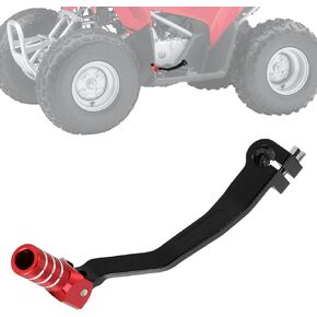 ATV Folding Gear Shifter Pedal Shift Levers CNC for TRX 90 TRX90X 09 15-24 TRX90 06 TRX90EX 07-08 Red