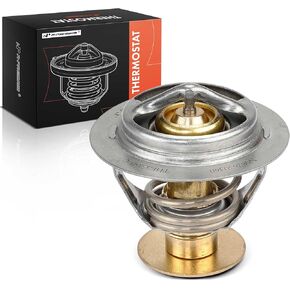 A-Premium Engine Coolant Thermostat Compatible with Ford F-150 Explorer Escape Fusion Edge Mustang Expedition & Lincoln MKZ MKX Navigator Continental Nautilus, 2.0L 2.7L 3.0L 3.3L