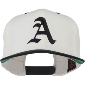 e4hats.com English Large Old English A Prop Flat Bill Cap