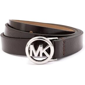 Michael Kors Women's .75 Inch Logo Skinny Belt, Stylish Fashion Accessory for Everyday Wear