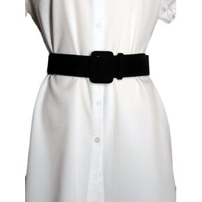 Women Velvet Wide Waist Belt Cinch Corset Waistband Vintage High Waist Belts for Dress, 1.97 inch Width 42 inch Length