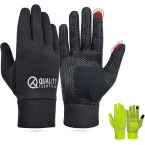 Warm Winter Gloves Anti Slip Touchscreen and Thermal Cycling Glove Cold Weather Running Gloves for Men Women Suit for, Biking, Hiking, Driving, Walking, Typing, Freezer Work, Sports, Shooting, Gaming