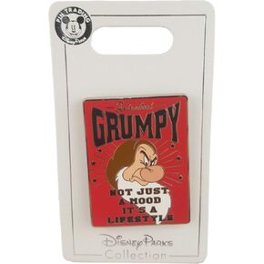 Disney Pin - Snow White and the Seven Dwarfs - Guaranteed Grumpy - It's a Lifestyle