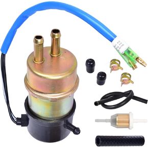Electric Fuel Pump 12v 49040-1055 for Kawasaki Mule 1000 2500 2510 2520 3000 3010 3020 Replace KAF620