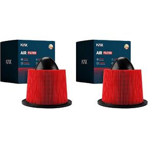 KAX Premium Engine Air Filter, GAF052 (CA8039) Replacement for F-150, F-250, F-350 Super Duty, Excursion, Expedition, Navigator, Mustang, 200% Longer Life