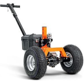 Superhandy Electric Trailer Dolly - 24V 800W محرك الخدمة الثقيلة ، 2 "تثبيت الكرة ، خنق الإبهام القابل للتعديل ، مفتاح عكس/محرك (3 عجلة ، 2800 رطل)