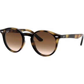 Ray-Ban Junior Kids' RJ9064S Round Sunglasses for Men for Women + BUNDLE with Designer iWear Eyewear Kit