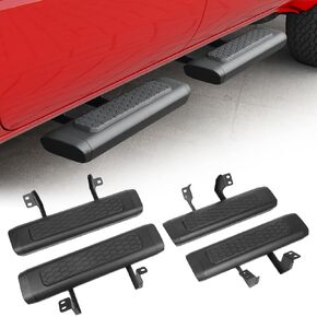4PCS EZ Side Steps Fit for 2024 2025 Toyota Tacoma Double Cab Running Boards Accessories