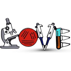 Dr's gift Medical Letter Pins Science Enamel Pin Medical Tools Brooch Lapel Bag Badge Word Design Gift Decoration for Nurse Doctors Med Students