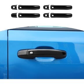 RT-TCZ for Silverado Door Handle Cover Trim, Black Exterior Accessories Compatible with Chevy Tahoe 2021 Up Suburban 2020 Up Silverado 2019 Up for GMC Yukon 2021 Up Sierra 2019 Up