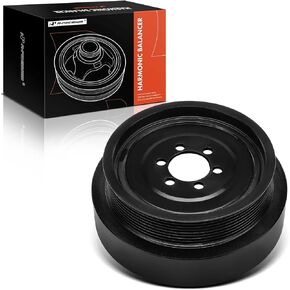 A-Premium Engine Harmonic Balancer Crankshaft Pulley Compatible with BMW F10 Series 528i 2011, F25 Series X3 2011-2012, 3.0L