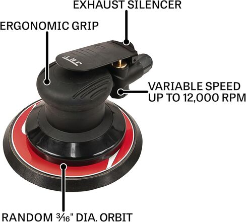 JET JAT-730, 5-Inch Random Orbital Palm Sander (505730) in Saudi Arabia