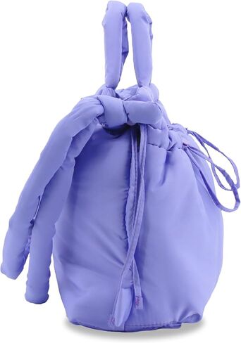 J World New York Quilted Puffer Bag for Women. تتحول حقيبة يد الكتف المنتفخة إلى حقيبة الظهر نفخة in Kuwait