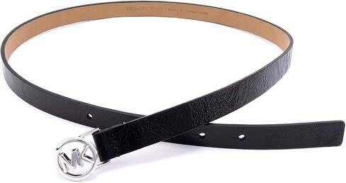 Michael Kors Women’s Logo Belt Beltny Skinny Belt ، ملحق الأزياء الأنيق للارتداء اليومي in Kuwait