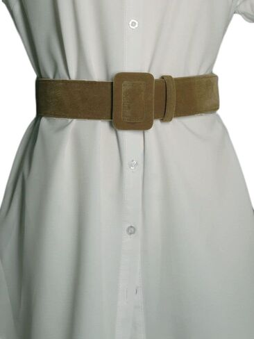 Women Velvet Wide Waist Belt Cinch Corset Waistband Vintage High Waist Belts for Dress, 1.97 inch Width 42 inch Length in Saudi Arabia