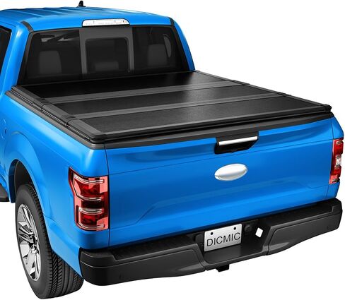 Soft Tri-Fold Truck Bed Tonneau Cover Compatible with 2007-2021 Toyota Tundra 5.5FT Bed in Saudi Arabia