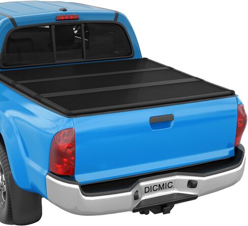 Soft Tri-Fold Truck Bed Tonneau Cover Compatible with 2007-2021 Toyota Tundra 5.5FT Bed in Saudi Arabia