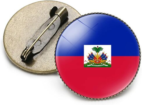 NIUYIBAO North America Flag Pin Lapel Enamel Pins for Backpacks Hat Waving Flag Brooch Pin Badge for Men Women in Saudi Arabia