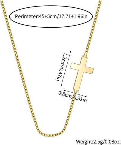 قلادة متقاطعة للنساء عبر قلادة قلادة صغيرة لطيفة قلادة جانبية طيبة تشيك توليفشيدي in Kuwait