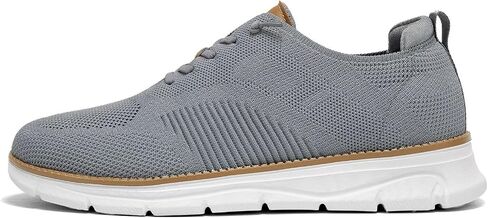 Men's Casual Dress Oxfords Shoes Breathable Knit Leisure Classic Business Fashion Sneakers Lightweight Comfortable Work Soft Sole Walking Shoes in Saudi Arabia