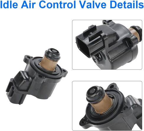 حقن الوقود صمام التحكم في الهواء الخمول IAC متوافق مع Chrysler Sebring Dodge Stratus Mitsubishi Eclipse Galant Lancer Montero Sport Outlander استبدال MD628119 MD628174 AC254 in Saudi Arabia