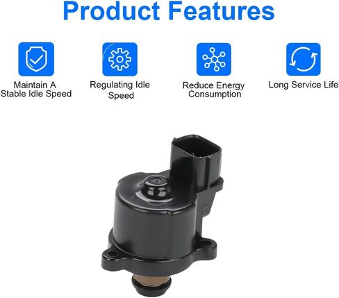 حقن الوقود صمام التحكم في الهواء الخمول IAC متوافق مع Chrysler Sebring Dodge Stratus Mitsubishi Eclipse Galant Lancer Montero Sport Outlander استبدال MD628119 MD628174 AC254 in Saudi Arabia