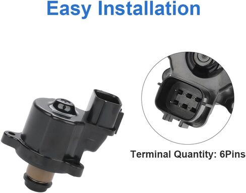حقن الوقود صمام التحكم في الهواء الخمول IAC متوافق مع Chrysler Sebring Dodge Stratus Mitsubishi Eclipse Galant Lancer Montero Sport Outlander استبدال MD628119 MD628174 AC254 in Saudi Arabia