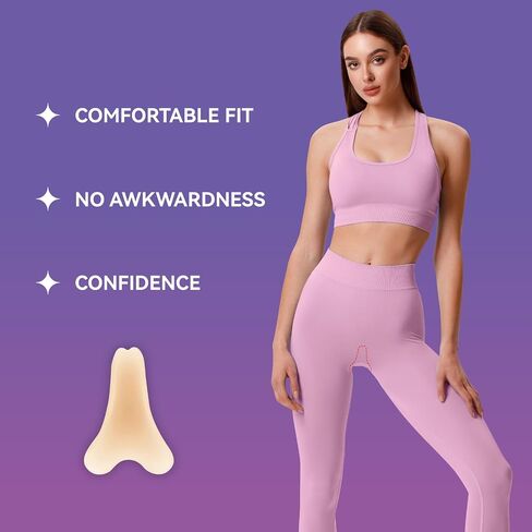 3 pack Seamless Comfort Coverage Pad – Invisible & Soft Insert for Leggings and Activewear in Saudi Arabia