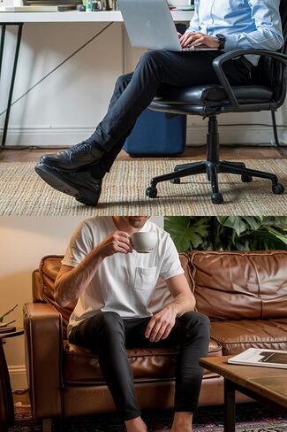 Soroor Skinny Fit Chinos Pants Men - Versatile Mens Chinos Pants for Work, Sleek Khaki Pants Men | Twill Cotton Mens Chino in Saudi Arabia