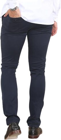 Soroor Skinny Fit Pant Pants Men - Mens Chinos Pants من أجل العمل ، سروال Khaki الأنيق الرجال | شينو من القطن الشنيع in Kuwait