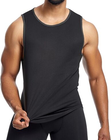 Mens Mesh Workout Tank Tops Muscle Sleeveless Fitness Tee Shirts Summer Dry Fit Gym Training T-Shirt Athletic Cloth in Kuwait