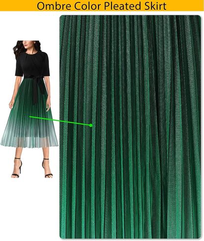 VFSHOW WOMENS NELOANT PATCHOWANT BONTER BOSTRENT OFFICE Party Party Pressed A-Line Midi Dress in Kuwait