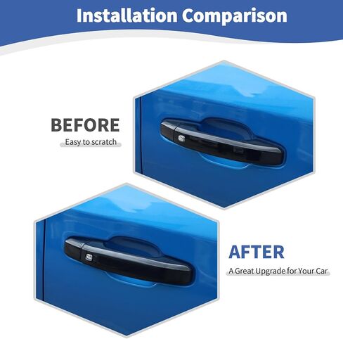 RT-TCZ لـ Silverado Door Cover Cover Trim ، إكسسوارات خارجية سوداء متوافقة مع Chevy Tahoe 2021 Up Suburban 2020 Up Silverado 2019 Up for GMC Yukon 2021 Up Sierra 2019 up in Saudi Arabia