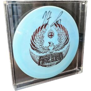 (3 Pack!) Wall Mounted Clear Frame Disc Holder Case with Secure Magnetic Lid and Back Mounts for Hanging - Premium Collector Display Cases for Premium Discs (Firebird Not Included)