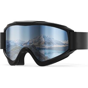 RABIGALA Kids Ski Goggles Snowboard Goggles Snow Goggles Anti-fog Snow Gear Skiing Goggles for Girls Boys Children