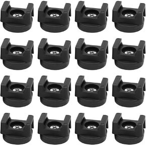 20Pcs Magnetic Cable Zip Tie Base, Multipurpose Cable Ties Mount Wire Clips Management Base,Heavy Duty Wire Cable Holder Supplies for Electrical Cable Wire Organization(Vertical Tension 3.5kg)