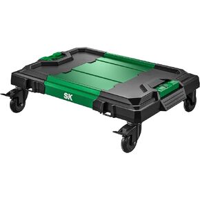 SK Utility Cart, Dolly Cart, Rolling Tool Cart, Patented Auto-Lock Mechanism, Holds up to 500 Lbs
