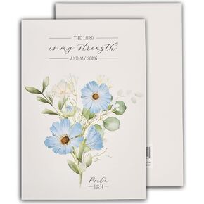 Notepad Floral All Things are Possible Matt. 19:26