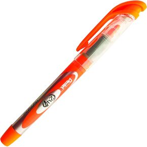 Pentel 24/7 Liquid Highlighter, Chisel Tip, Orange Ink, Box of 12 (SL12-F)