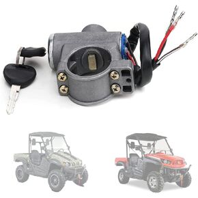 Ignition Switch（on The Column）Compatible for Hisun UTV 500,700, 800 Massimo MSU 500 700 800,Axis 500 700,Coleman Outfitters 500 700 800,Bennch Bighorn 500 700,Cub Cadet Challenger 500 700