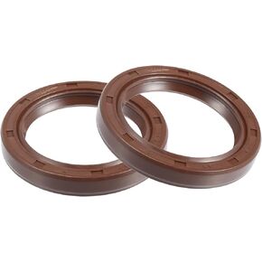 uxcell 2pcs Engine Crankshaft Oil Seal Replacement for Honda CR-V 2003-2005 for Acura RSX 2002-2005 No.91212-PNA-003/91212PNA003