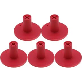 Golf Rubber Tee Holder Set for Golf Driving Range Tee Practice Tool Pack of 5