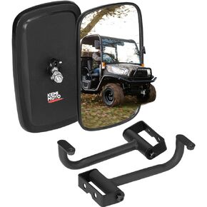 KEMIMOTO UTV Side Mirrors,2pcs Rear View Mirrors Kit Compatible with Kubota RTV400, RTV500, RTV1100, RTV1140, RTV-X1100C - OEM: 77700-V5059