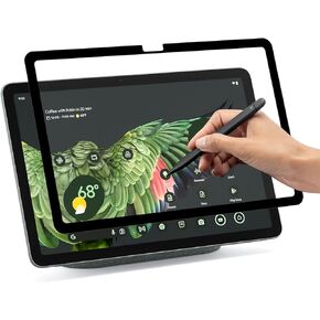 PYS NanoCling Paper Screen Protector for Google Pixel Tablet 11 Inch 2023, Easy Install & Detach, Anti-Glare & Blue Light, Draw and Write Like on Paper, Case Friendly, Matte Finish