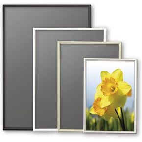 Arte SH-G21-BK Poster Frame, Shape, Half Cut, Black