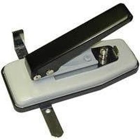 Volty ID Premium Handheld ID Card Slot Punch Id Card Badge Slotted Hole Punch with Side and Depth Guides Desktop Card Slotting Tool