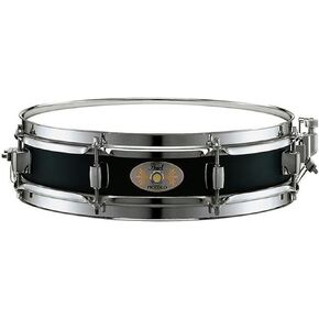 Pearl 13"x3" Brass Piccolo Snare Drum with Fat, Cracking Brass Shell Tone; Features 1mm Polished Brass Shell, 1.6mm Triple-Flanged Hoops, 8x dual Tension Lugs, and smooth SR018 Snare Strainer.