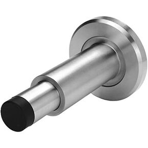 Deluxe Adjustable Extra-Long Solid 304 Stainless Steel Extra-Thick Casting + Rubber Heavy Duty Door Stopper Wall Mount Mounted Built in Door Doorstop Bumper Door Stop, RS-38 (1)